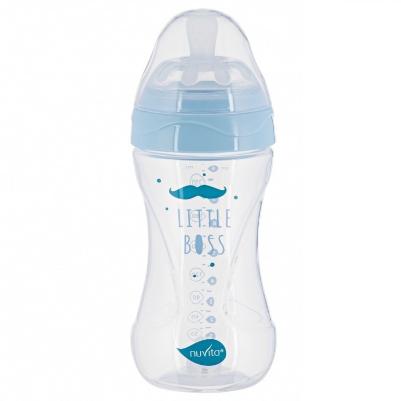 

NUVITA NV6031 Mimic Collection 250мл 3м+ Антиколиковая, синяя (NV6031AZZURO), Голубой