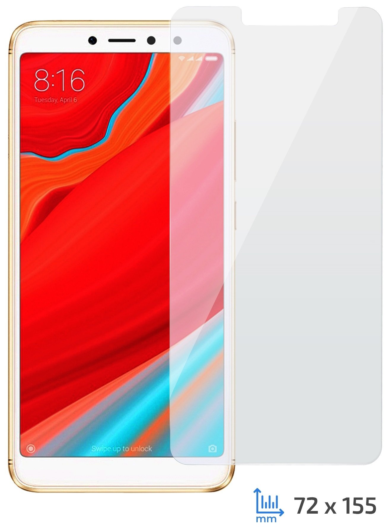 

2E Xiaomi Redmi S2 2.5D clear (2E-TGMI-RS2-25D, Прозрачный