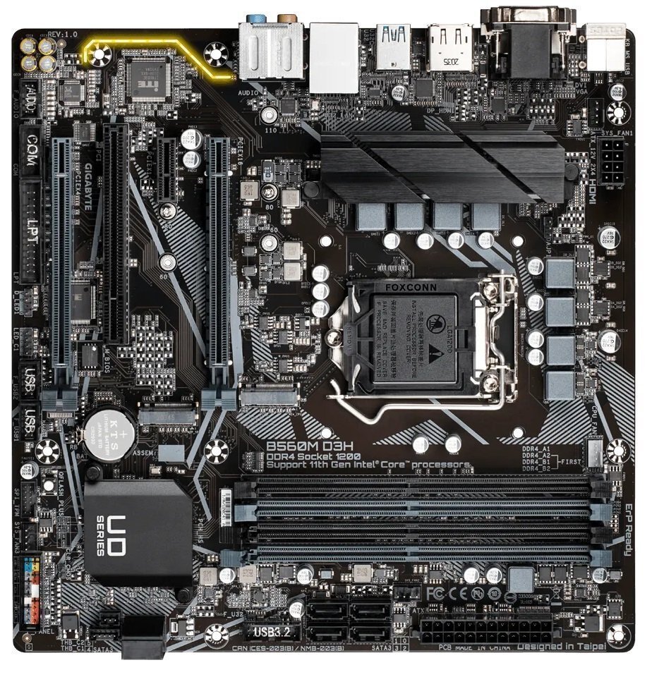 

GIGABYTE B560M D3H