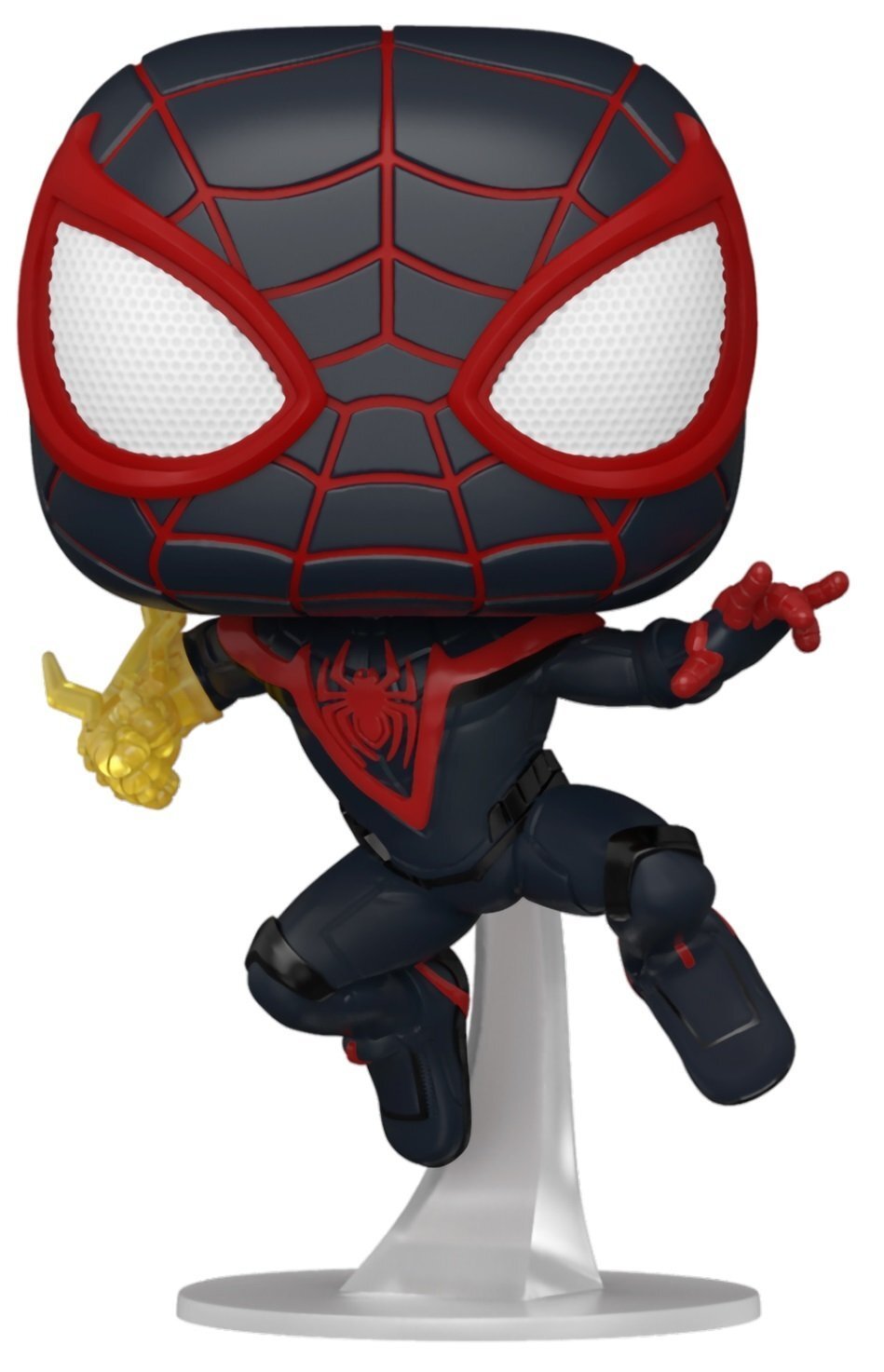 

Funko POP! Bobble Marvel Games Miles Morales Miles Classic Suit w/ chase (FUN2549944), Чёрный