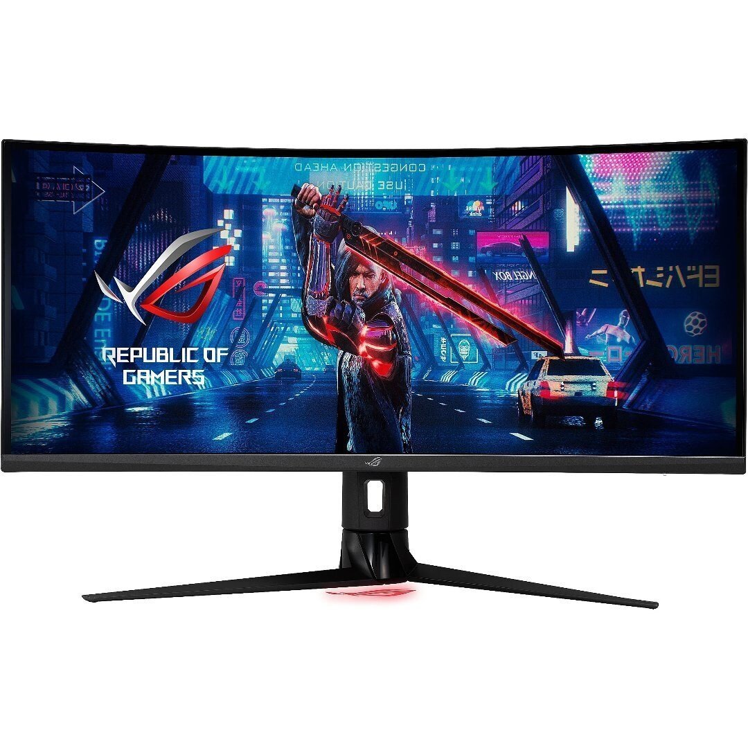 

ASUS XG349C (90LM06V0-B01A70), Чёрный