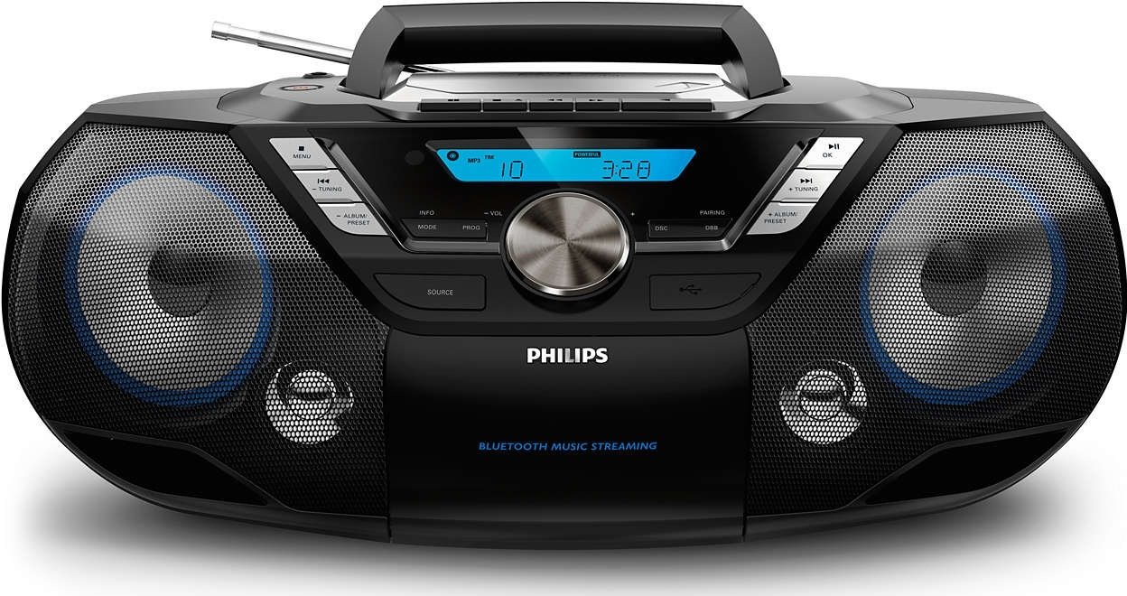 

PHILIPS AZB798T/12, Чёрный