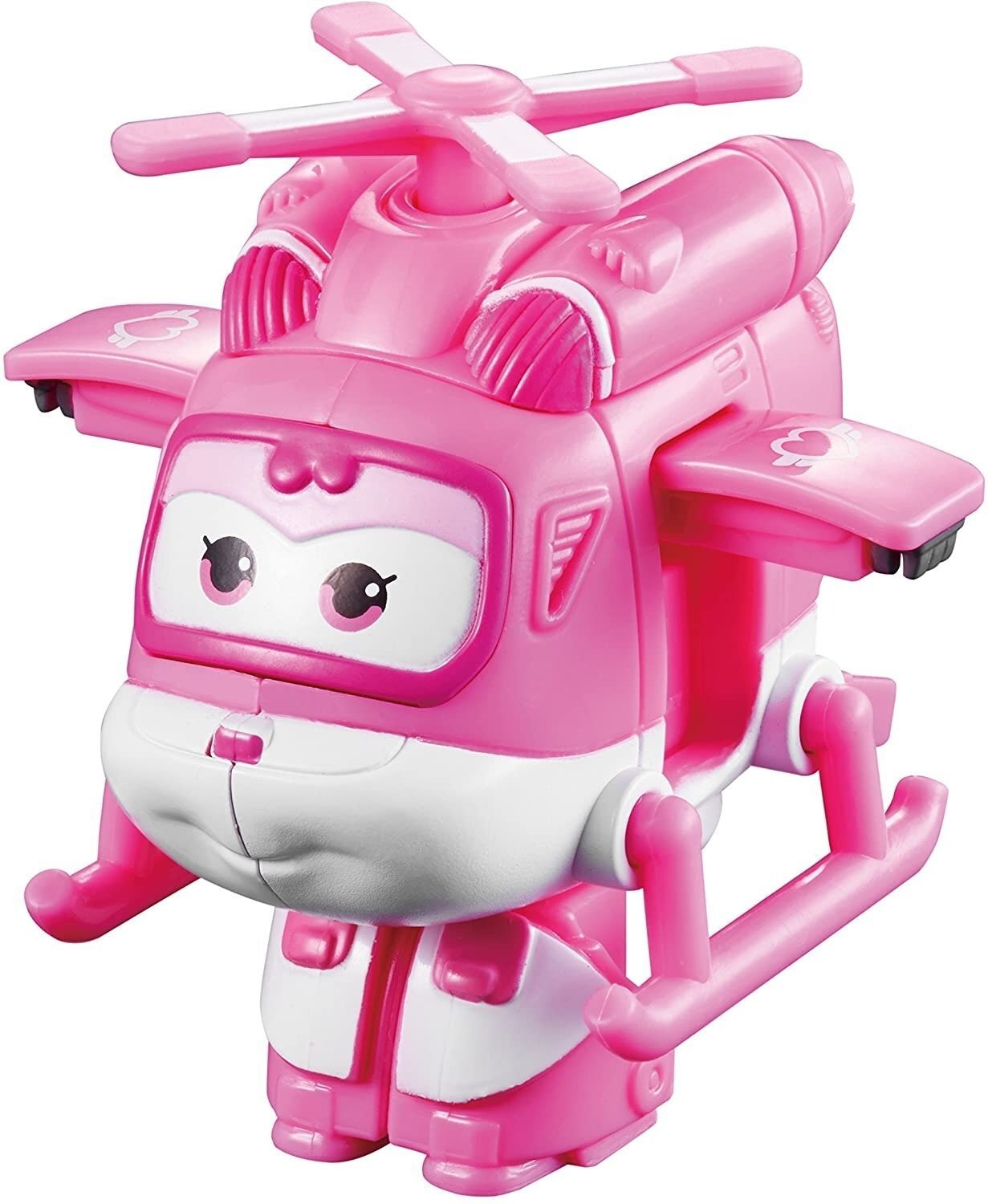 

Super Wings Small Blocks 2-in-1 Buildable Transforming Vehicle Dizzy, Диззи (EU385006), Разноцветный