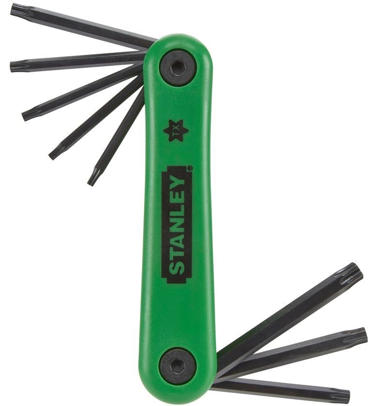 

Stanley шестигранные, Torx T9-T40, 8 шт. (4-69-263), Зелёный
