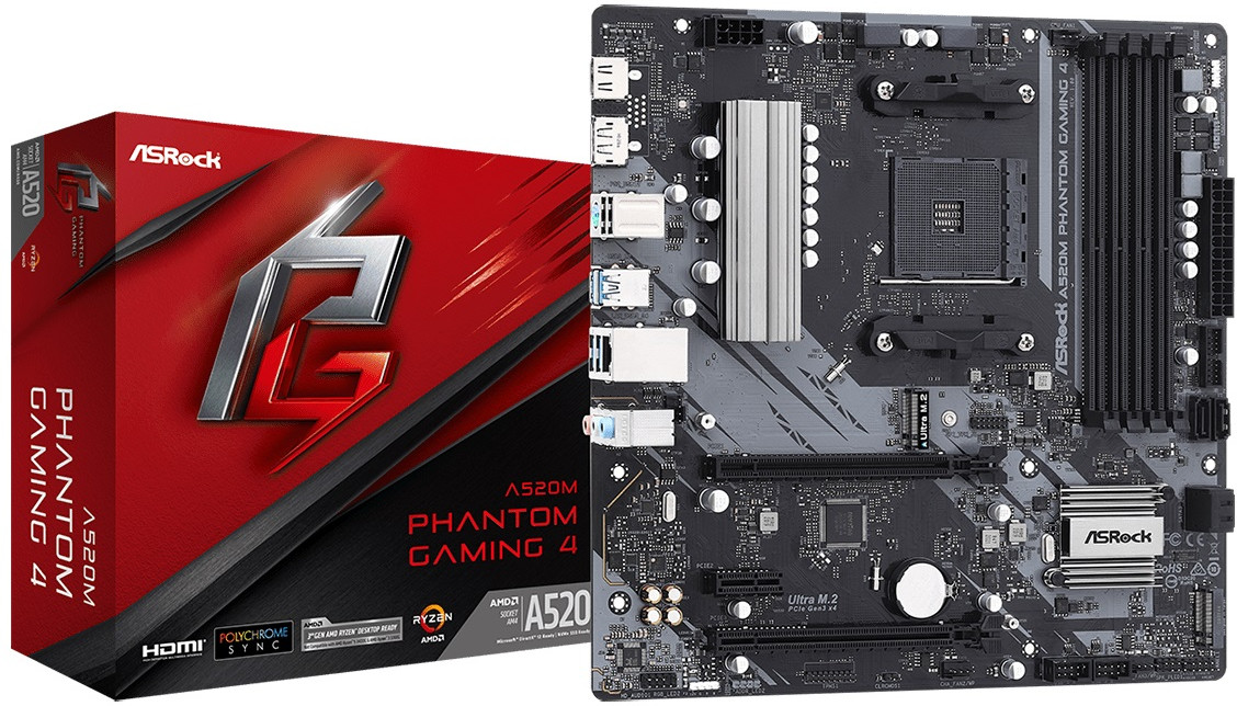 

AsRock A520M PHANTOM GAMING 4 sAM4