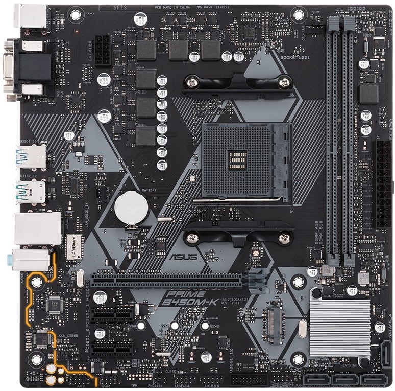 

ASUS PRIME B450M-K II