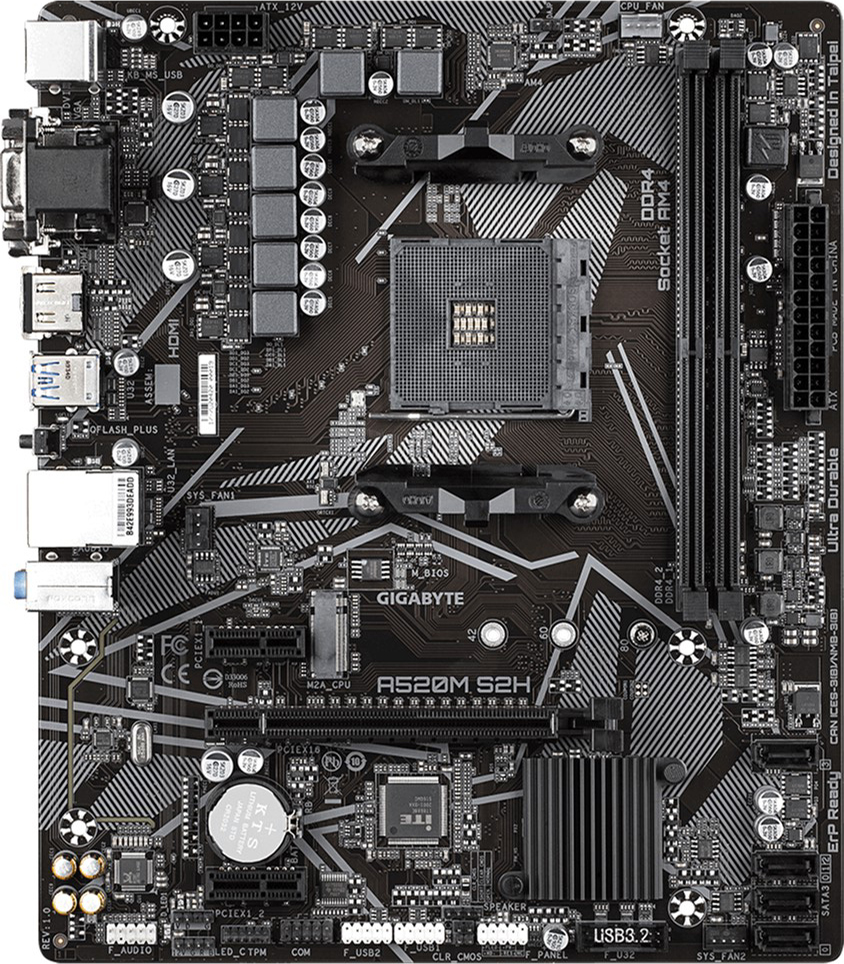 

GIGABYTE A520M S2H