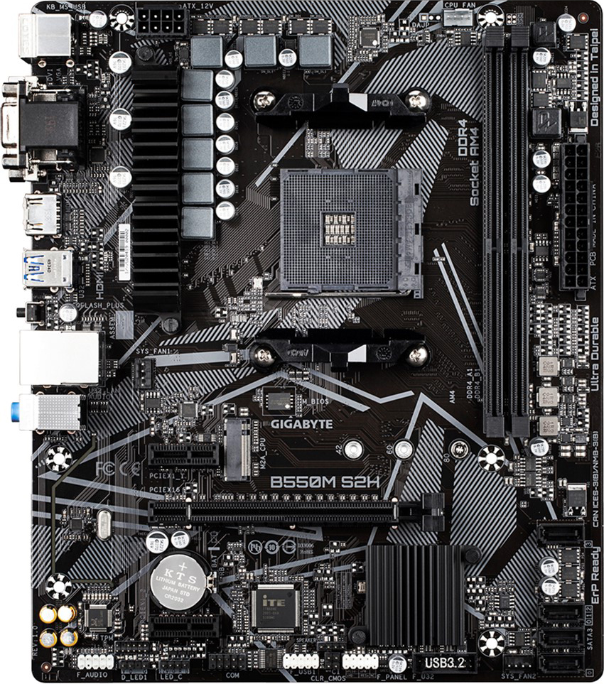 

GIGABYTE B550M S2H