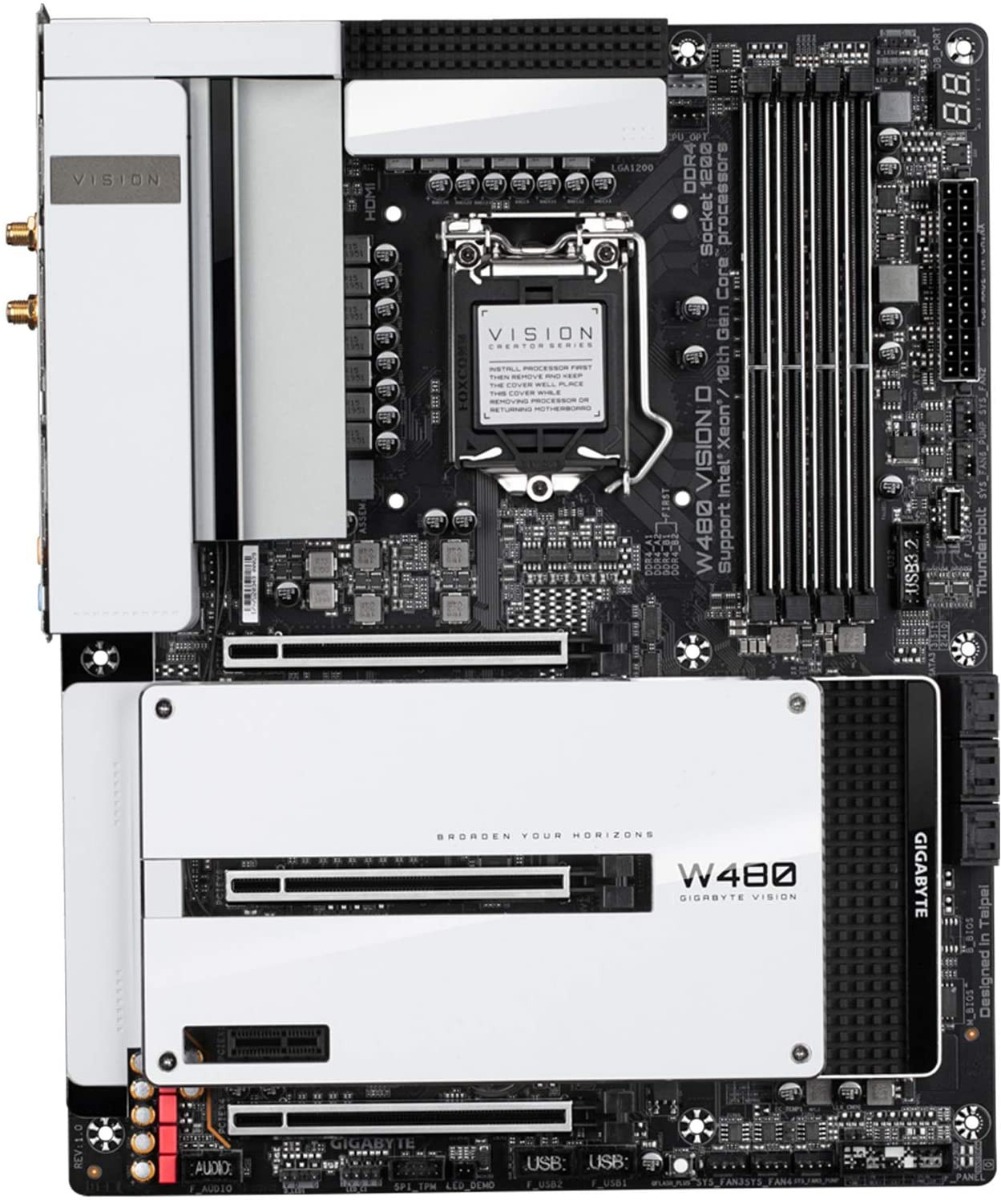 

GIGABYTE W480 VISION D s1200