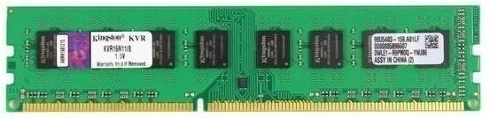 

KINGSTON DDR3-1600 8GB 1.35/1.5V, Retail (KVR16LN11/8WP)