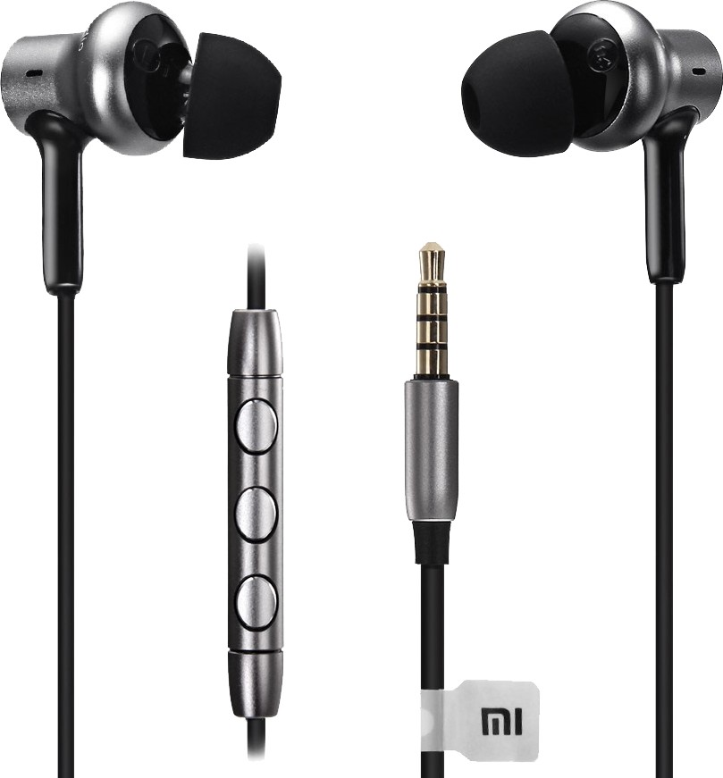 

XIAOMI Mi In-Ear Headphone Pro HD Silver (ZBW4369TY, Серебристый