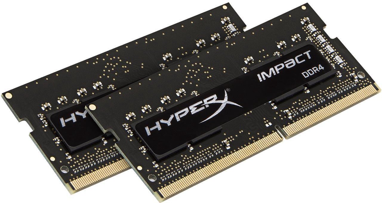 

KINGSTON DDR4-2666 32GB KIT (16GBx2) SO-DIMM HyperX Impact (HX426S16IB2K2/32)