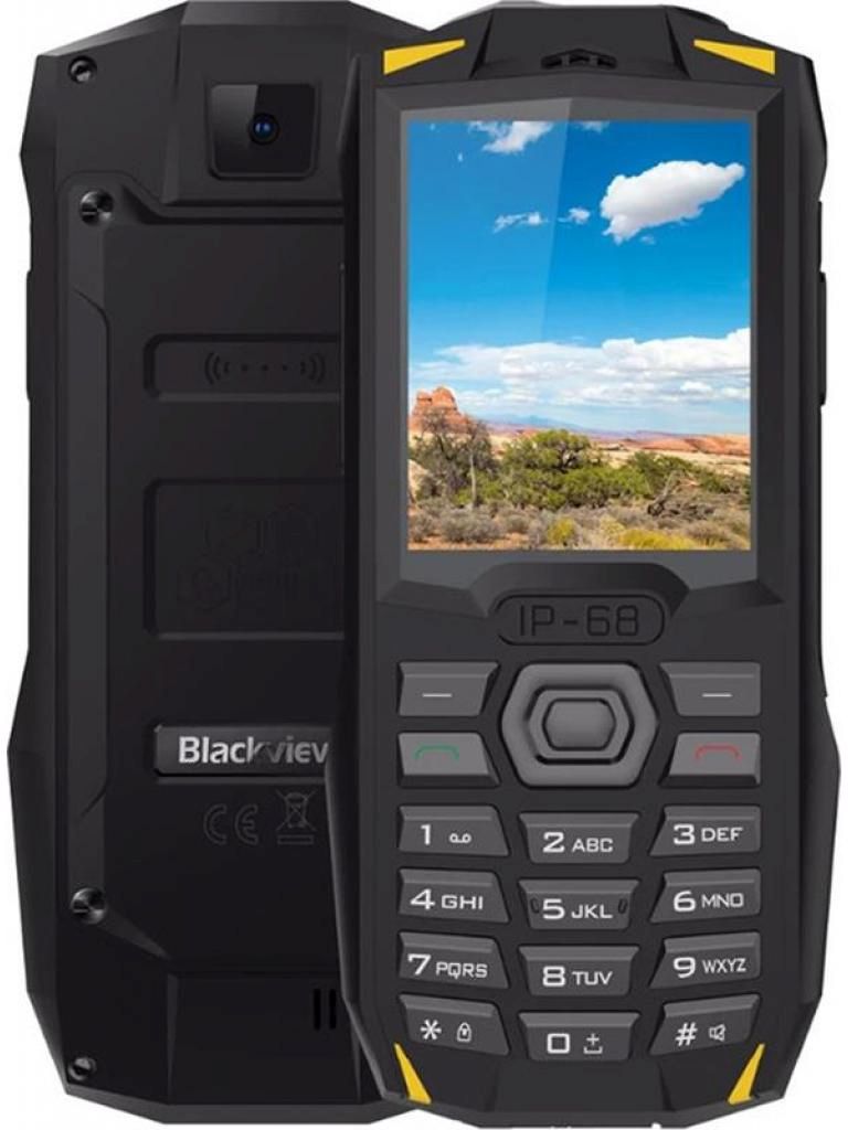 

Blackview BV1000 DS Yellow, Чёрный