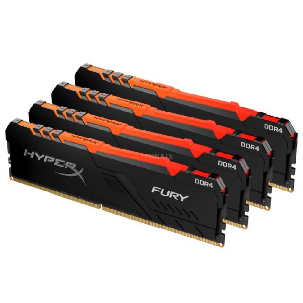 

KINGSTON DDR4-2666 64GB KIT (16GBx4) HyperX Fury RGB (HX426C16FB4AK4/64)