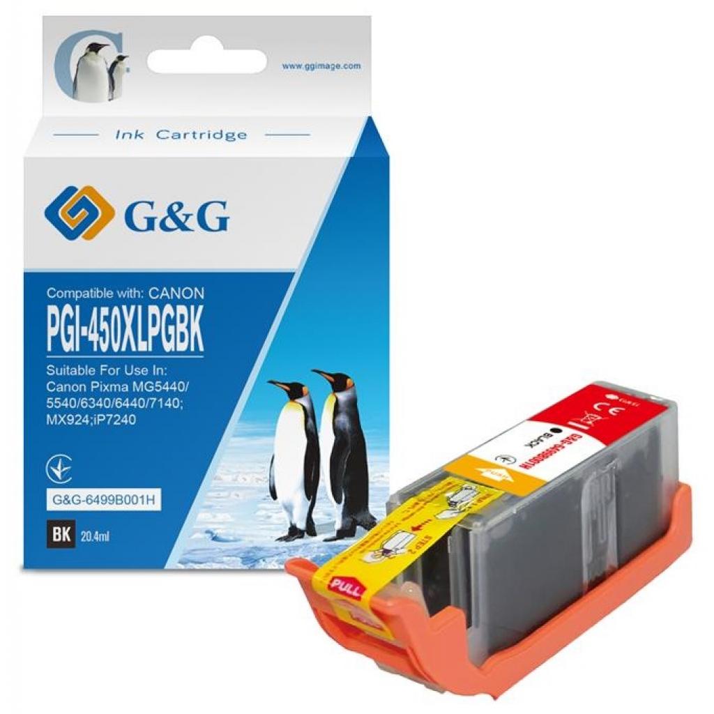 

G&G для CANON PGI-450Bk PIXMA MG5440/MG6340 (G&G-6499B001H)