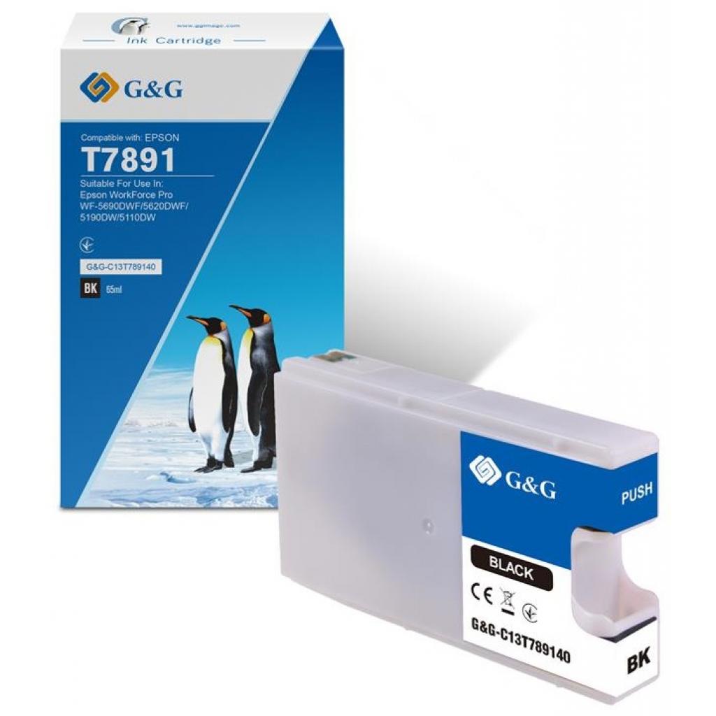 

G&G для EPSON WF-5110/WF-5620 black XXL (4000 стор) (G&G-C13T789140)