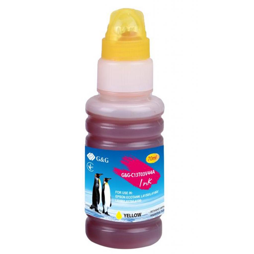 

G&G для EPSON L4150/L4160 yellow (G&G-C13T03V44A)