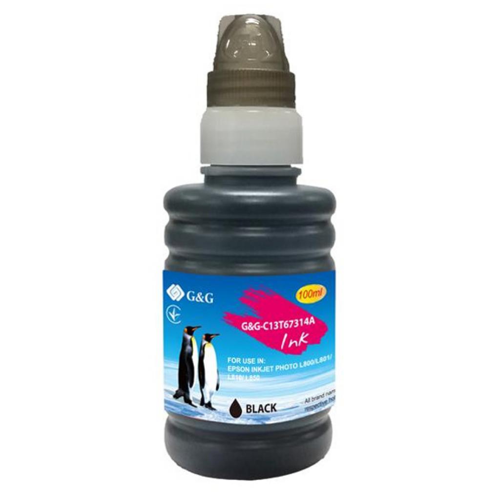 

G&G для EPSON L800 black (G&G-C13T67314A)